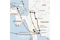 Reiseverlauf der Thailand und Bahrain Entdeckerreise.