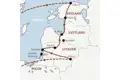 Reiseverlauf der Litauen, Lettland, Estland Marco Polo Entdeckerreise.