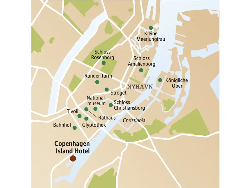 Auf unserer Städtereise nach Kopenhagen verbringen wir vier Nächte im zentral gelegenen Copenhagen Island Hotel.