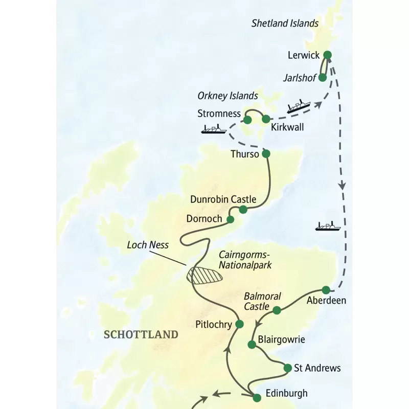 Schottland Orkney Shetland 1114b Studiosus Reisen